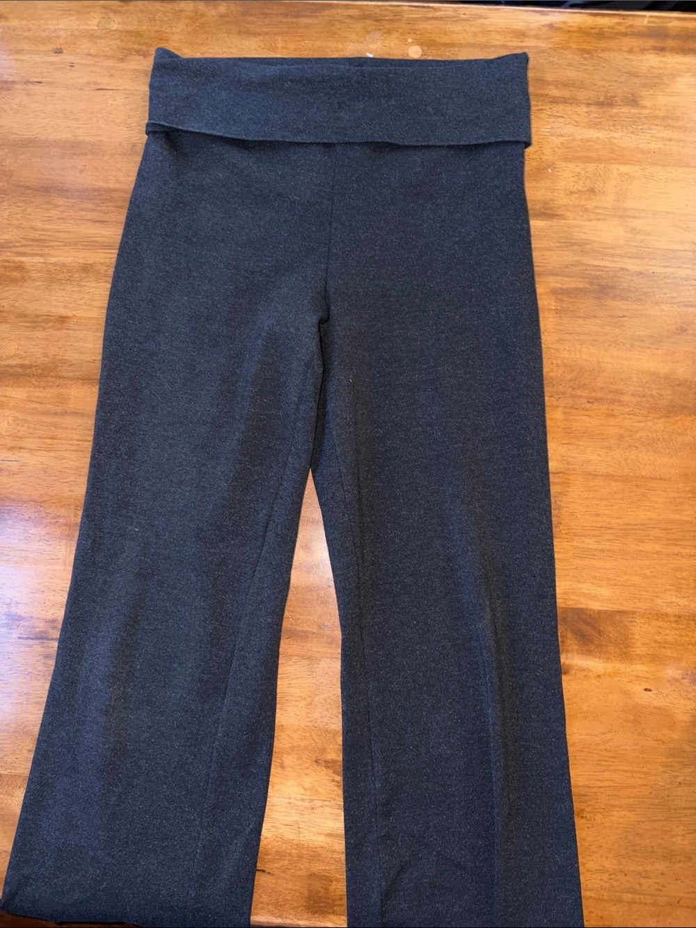 Skims Outdoor Fold-Over Waist Wide-Leg Pants - Black